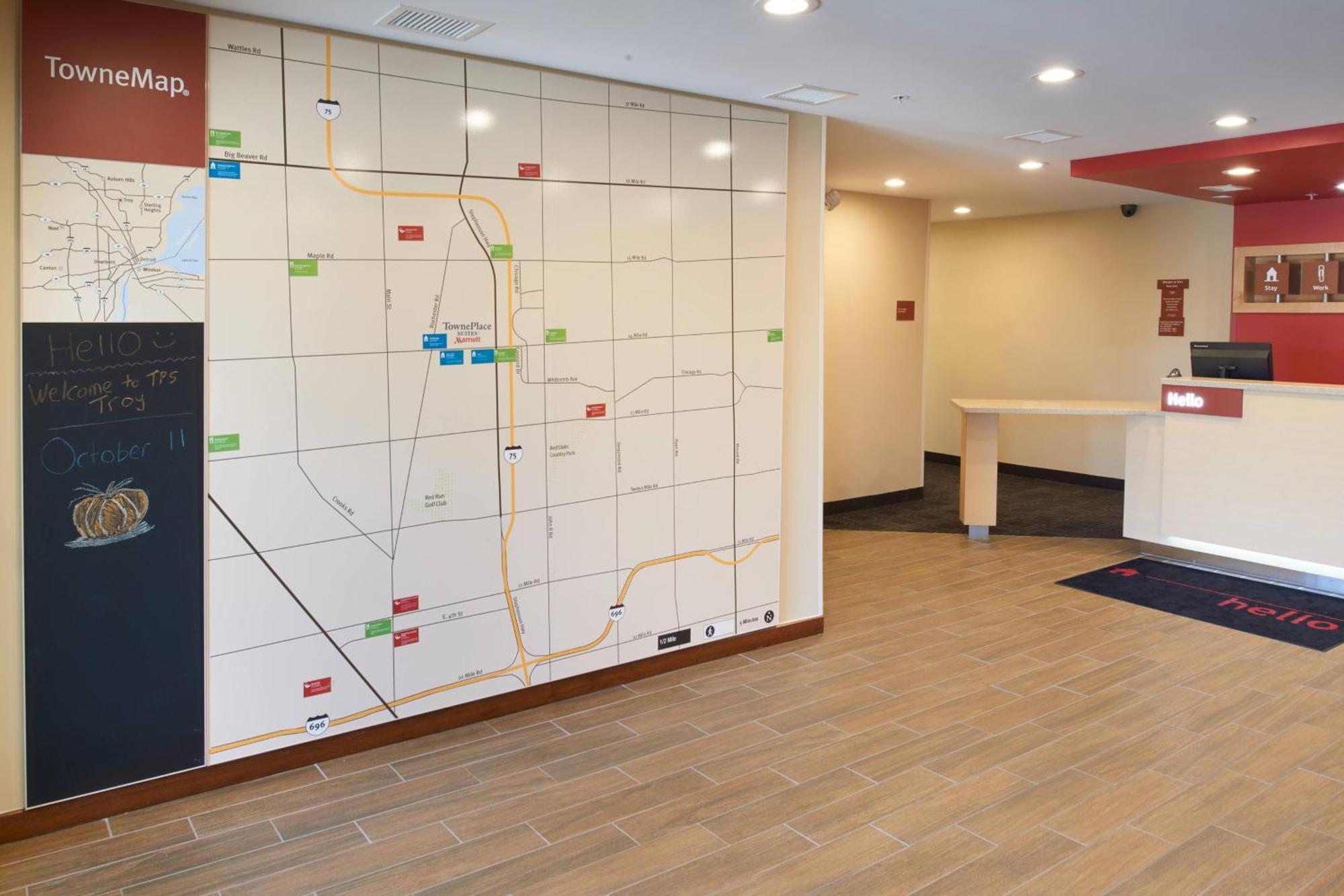 Towneplace Suites By Marriott Detroit Troy Buitenkant foto